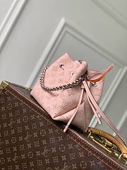 LV Bella Mahina Leather Dream Pink Jasmin M23195 - 19x22x14cm - 3