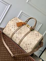 LV Keepall Bandouliere 50 Monogram Surplus Canvas Sand Beige M29159 - 50x29x23cm - 1
