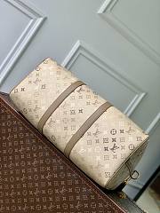 LV Keepall Bandouliere 50 Monogram Surplus Canvas Sand Beige M29159 - 50x29x23cm - 4