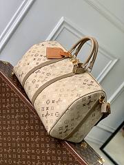 LV Keepall Bandouliere 50 Monogram Surplus Canvas Sand Beige M29159 - 50x29x23cm - 3