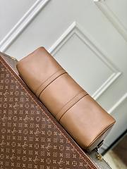 LV Needle Bag Calfskin Leather Caramel M28000 - 46x22x17cm - 5