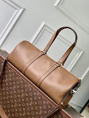 LV Needle Bag Calfskin Leather Caramel M28000 - 46x22x17cm - 3