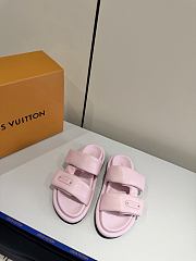 LV Pool Pillow Comfort Mule Pink 1AJN59 - 1
