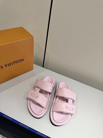 LV Pool Pillow Comfort Mule Pink 1AJN59