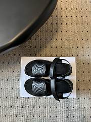 Celine Sunny Sandal In Calfskin Vegetal Tanning Black 60mm - 6