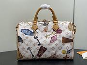 LV Speedy 30 Soft Canvas Getaway M29377 - 30x21x17cm - 6