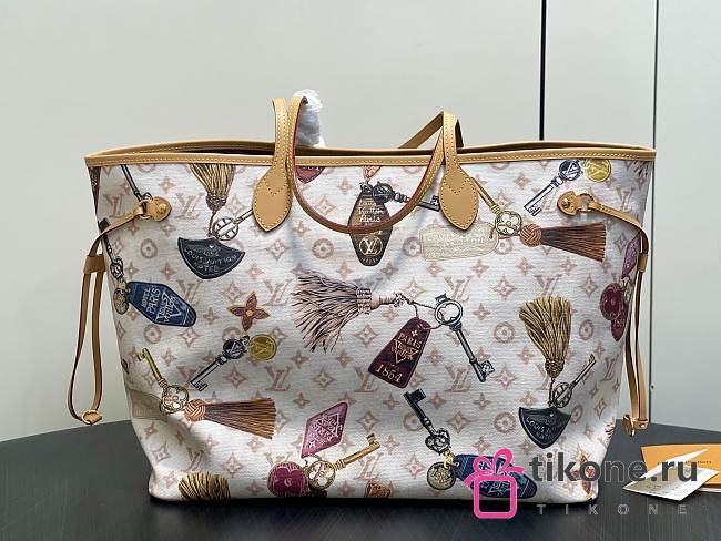 LV Neverfull GM Linen and Canvas Getaway M29449 - 39x32x19cm - 1
