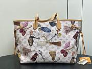 LV Neverfull GM Linen and Canvas Getaway M29449 - 39x32x19cm - 4