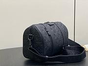 LV City Keepall Monogram Shadow Black M26750 - 27.5x16.5x15cm - 3