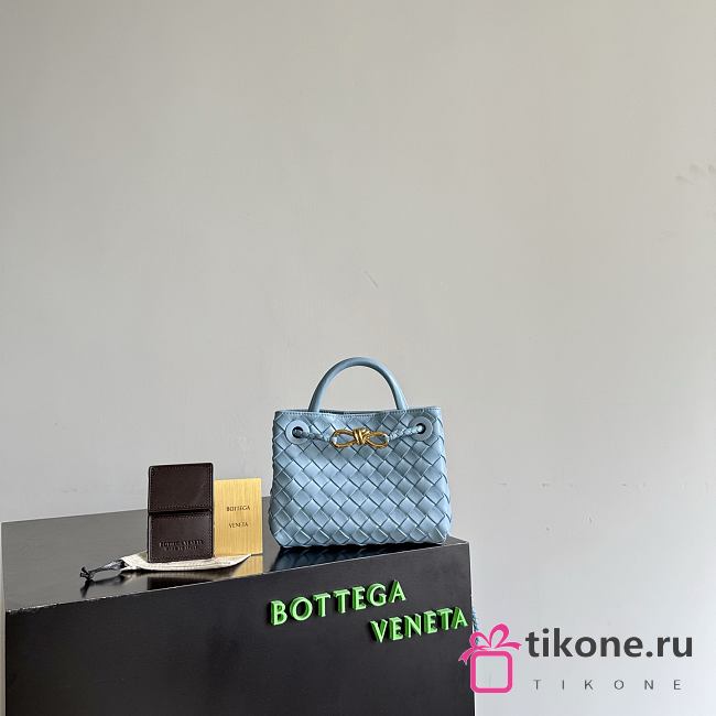 Bottega Veneta Mini Andiamo in Mineral - 20x15x9cm - 1