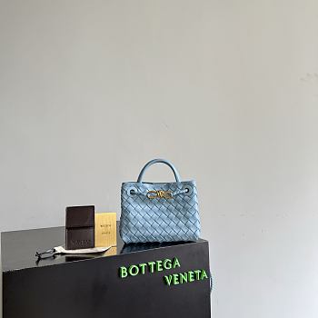 Bottega Veneta Mini Andiamo in Mineral - 20x15x9cm