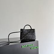 Bottega Veneta Mini Andiamo in Black - 20x15x9cm - 6