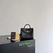 Bottega Veneta Mini Andiamo in Black - 20x15x9cm - 5