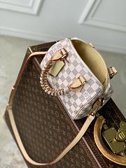 LV Speedy Bandouliere 20 Damier Azur/Olympus Blue/White N40950 - 20.5x13.5x12cm - 3