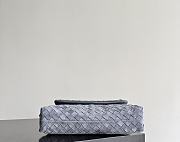 Bottega Veneta Giorno in Cloudy Indigo/Gravel - 33x19x8cm - 5
