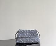 Bottega Veneta Giorno in Cloudy Indigo/Gravel - 33x19x8cm - 3