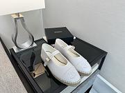 Chanel Mary Janes Lambskin White G47256 - 6
