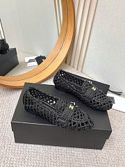 Chanel Moccasins Lambskin Black G47049 - 2