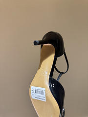 VLTN VLogo Signature D'Orsay Patent Leather Pumps Black 65mm - 5