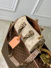 LV Keepall Bandouliere 25 Monogram Surplus Canvas Sand Beige M29272 - 25x15x11cm - 2