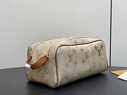 LV Dopp Kit Toiletry Bag Monogram Surplus Canvas Sand Beige M29161 - 28x15x16.5cm - 2
