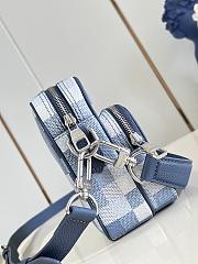 LV Nil Bag Damoflage Canvas Indigo Blue M28606 - 25x17.5x11cm - 6
