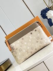 LV Pochette Voyage Souple Pouch Monogram Surplus Canvas Sand Beige M29427 - 33.5x26x5.5cm - 6