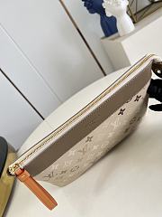 LV Pochette Voyage Souple Pouch Monogram Surplus Canvas Sand Beige M29427 - 33.5x26x5.5cm - 2