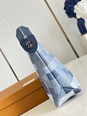 LV Pochette Voyage Souple Pouch Damoflage Canvas Indigo Blue M28846 - 33.5x26x5.5cm - 6