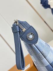 LV Pochette Voyage Souple Pouch Damoflage Canvas Indigo Blue M28846 - 33.5x26x5.5cm - 4
