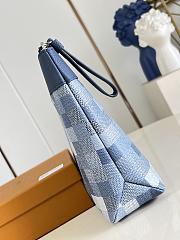 LV Pochette Voyage Souple Pouch Damoflage Canvas Indigo Blue M28846 - 33.5x26x5.5cm - 2