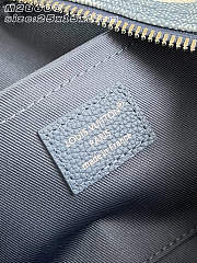 LV Keepall Bandouliere 25 Damoflage Canvas Indigo Blue M28600 - 25x15x11cm - 2