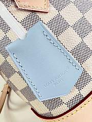 LV Alma BB Bag Damier Azur/Olympus Blue/White N40902 - 23.5x17.5x11.5cm - 2