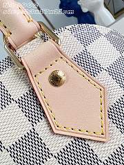 LV Alma BB Bag Damier Azur/Olympus Blue/White N40902 - 23.5x17.5x11.5cm - 3