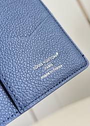 LV Pocket Organiser Damoflage Canvas Indigo Blue M28609 - 7.5x11x1cm - 5