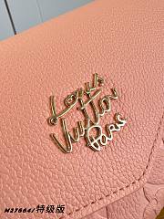 LV Sarah Wallet Monogram Empreinte Leather Peach M27664 - 19x10.5x2.5cm - 3