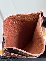 LV Double Card Holder Low Key Brown M13696 - 10.5x7.2x0.4cm - 6