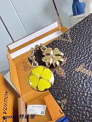LV Romy Card Holder Monogram Canvas Yellow - 12x8x0.8cm - 6