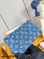 LV Pouch Metis Belt Monogram Denim M4622Z - 13.5x8cm - 5