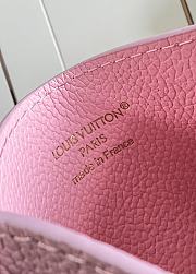 LV Charms Card Holder Monogram Empreinte Confetti Pink M27888 - 10.2x7.3x0.3cm - 5