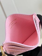 LV Charms Card Holder Monogram Empreinte Confetti Pink M27888 - 10.2x7.3x0.3cm - 4