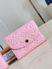LV Rosalie Coin Purse Monogram Empreinte Confetti Pink M29450 - 12x9.5x2.5cm - 1