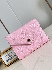 LV Victorine Wallet Monogram Empreinte Confetti Pink M29450 - 12x9.5x2.5cm - 1