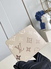 LV Multiple Wallet Monogram Surplus Canvas Sand Beige M29265 - 11.5x9x1.5cm - 4