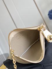 LV Pochette Cles Monogram Surplus Canvas Sand Beige M29258 - 13x8x1.5cm - 5