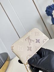 LV Pochette Cles Monogram Surplus Canvas Sand Beige M29258 - 13x8x1.5cm - 3