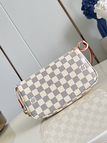 LV Pochette Accessoires Bag Damier Azur Canvas N40915 - 23.5x13.5x4cm