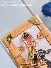 LV Side Trunk Getaway GM Bag Monogram Dune Linen and Canvas Getaway M29355 - 30x20x10cm - 6