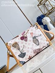 LV Side Trunk Getaway GM Bag Monogram Dune Linen and Canvas Getaway M29355 - 30x20x10cm - 5