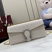 Gucci Dionysus Medium Shoulder Bag Ivory GG Canvas ‎874735 - 28x14x7cm - 1